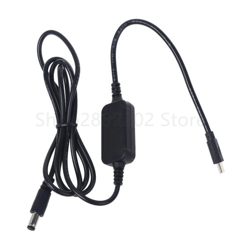 Tipo PD USB C macho a 12V, 20V, 5,5x2,1mm, Cable de alimentación de aumento para enrutador Wifi, luz LED, cámara CCTV ► Foto 1/6