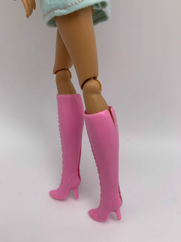 Zapatos de muñeca de juguete, botas, accesorios para muñecas barbie, 1:6, A115, nuevos estilos ► Foto 1/6