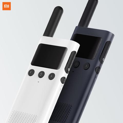 Xiaomi-walkie-talkie inteligente Mijia 1S, con Radio FM, altavoz, Control de aplicaciones de teléfonos inteligentes, ubicación, compartir sonido de equipo rápido al aire libre, 2022 ► Foto 1/6