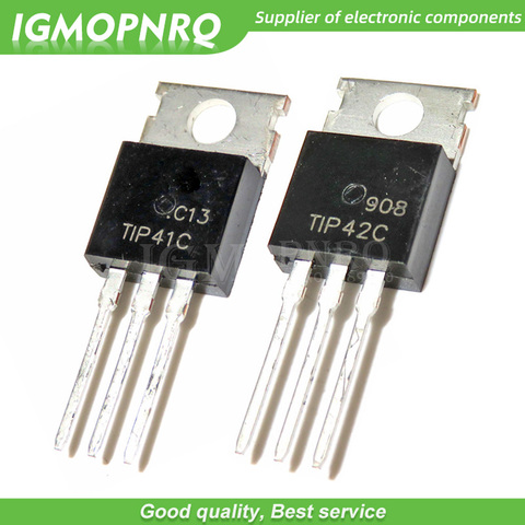 10 unids/lote TIP41C TIP42C Darlington transistor Tubo de par a 220 nuevo original ► Foto 1/1