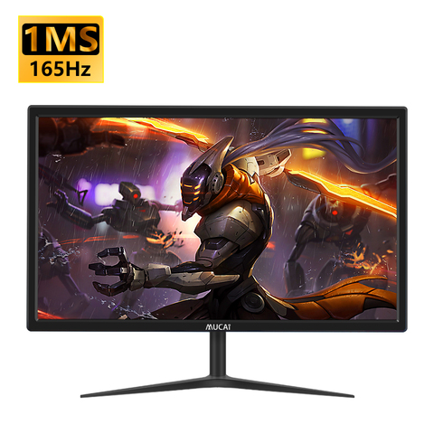 MUCAI 24 pulgadas de Monitor de PC 144Hz pantalla Lcd TN HD 165Hz de juegos de escritorio computadora plana pantalla HDMI/DP ► Foto 1/6