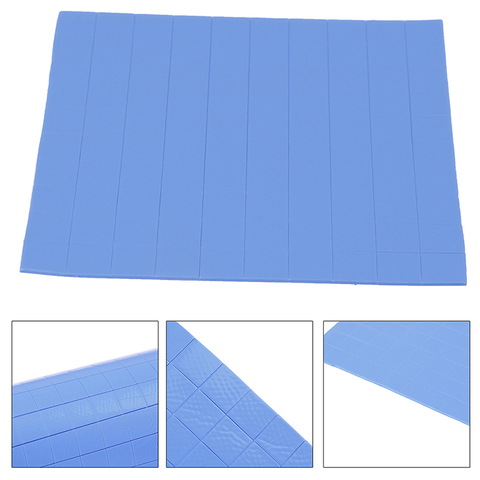 100 uds/hoja conductivo yeso disipador térmico grasa pasta adhesiva de la PC de la computadora del ventilador del refrigerador de disipador de calor GPU CPU almohadillas térmicas ► Foto 1/6