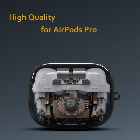 Funda de auricular con tecnología 3D de lujo para AirPods 1 2 3 Pro caja de carga de silicona suave estuche protector para auriculares para AirPods Pro ► Foto 1/6