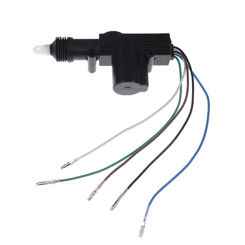 Nuevo Auto de servicio pesado de Motor de accionador de puerta 5 cable esclavo solenoide actuador de bloqueo Central 12V 12V ► Foto 1/6