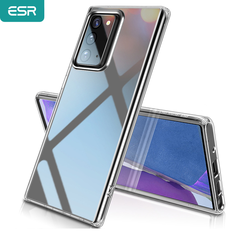 ESR-funda protectora para Samsung Galaxy Note 20/10 S20/S10 Plus S20, funda de vidrio Ultra templado, cubierta frontal y trasera completa ► Foto 1/6