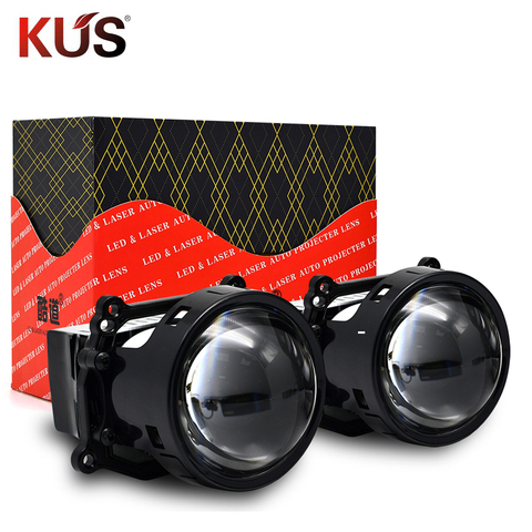 Lentes de proyector BI de 40W y 3,0 pulgadas para coche, faro LED Universal de rediseño, haz alto bajo, lente de Xenón Hid, accesorios para coche ► Foto 1/6