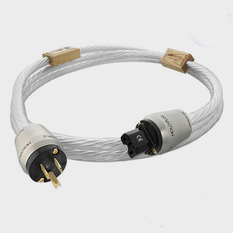 Cable de alimentación Hi-Fi Nordost ODIN 2, cable de alimentación de referencia superior seven Chapado en plata 14AWG, Conector de enchufe europeo, CA, sin caja ► Foto 1/2