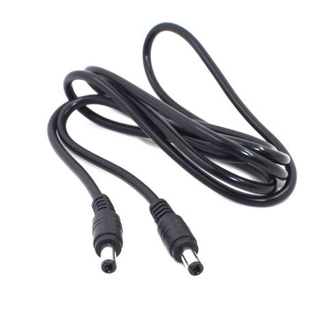 Enchufe de alimentación de CC de 5,5x2,5mm, macho a macho de 5,5x2,5mm, Cable adaptador de CCTV, Cable de extensión de alimentación DC12V 18AWG, 0,5 m/1,5 m/3m ► Foto 1/6