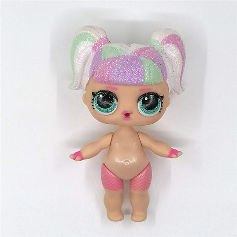 Uds nuevo LOLs muñecas puede elegir 8CM hermanas unicornio sin Ropa Accesorios L.O.L Sorpresa Juguete regalo de cumpleaños de las niñas ► Foto 1/6