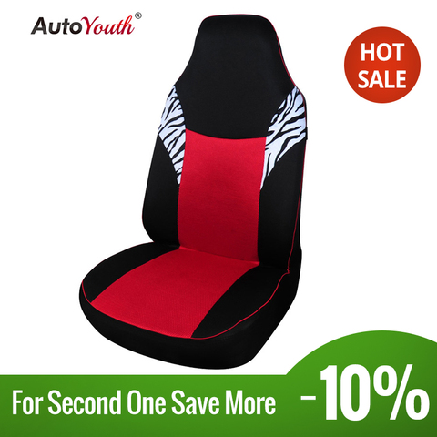 AUTOYOUTH-Funda clásica para asiento de coche, 1 Uds., tela tipo sándwich, Universal, compatible con la mayoría de coches de diseño, accesorios, Protector de asiento de coche ► Foto 1/5