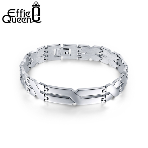 Effie Queen-pulsera de acero inoxidable con diseño de 