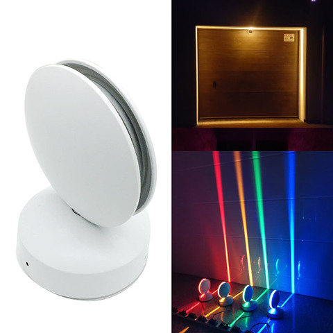 Lámparas LED de pared de 12W para ventanas, luz de umbral, rojo, verde, azul, rosa, RGB, para puerta de casa, pasillo, balcón, garaje, iluminación de Hotel ► Foto 1/6