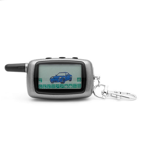 Llavero LCD NFLH A9 de 2 vías, llavero para mando a distancia para sistema de alarma para coche bidireccional Twage Starline A9 ► Foto 1/5