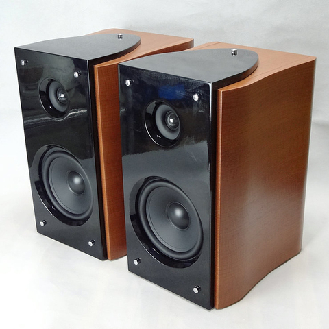 KYYSLB-altavoz de madera pasivo de alta fidelidad, amplificador de 5 pulgadas, 80W, 8 Ohm, 2,0 Fever, HIFI, altavoces para cine en casa ► Foto 1/6