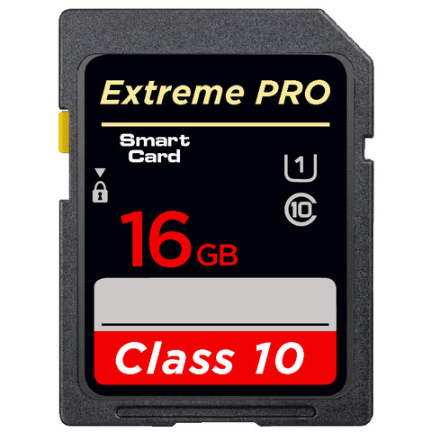 Tarjeta SD Extreme Pro, 256GB, 128GB, 64GB, 32GB, 16GB, tarjeta de memoria Flash SDXC, SDHC, Clase 10, UHS-I para cámara ► Foto 1/6