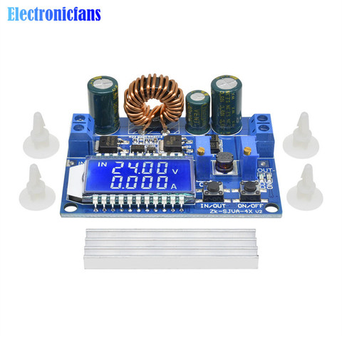 DC 5,5-30 V a 0,5-30 V 35W módulo de fuente de alimentación placa ajustable LCD Digital pantalla automática reductor Buck Boost Converter ► Foto 1/6