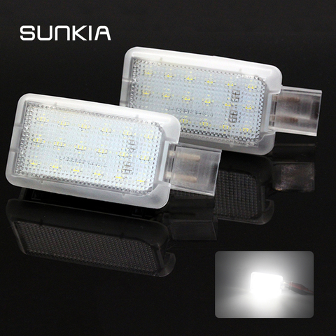 SUNKIA-Lámpara LED para equipaje para Mitsubishi ASX, superbrillante, con el mismo enchufe que la lámpara de maletero, 2 unidades/juego de Chip LED de alta potencia ► Foto 1/6