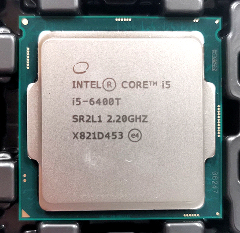 Procesador Intel Core i5 6400T 2,2 GHz Quad-Core Quad-Thread CPU 6M 35W LGA 1151 ► Foto 1/1
