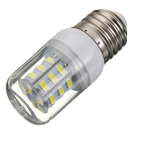 Bombilla de bombilla LED tipo mazorca E27, lámpara de ahorro energético superbrillante, 27 LED, SMD5730, foco de iluminación, DC12V, blanco ► Foto 1/6