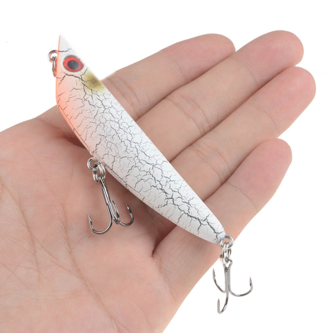 Uds Popper Señuelos de Pesca Wobblers 8cm 8,5g Topwater Artificial plástico Crankbait cebo duro bajo la carpa aparejo de pesca de Lucio ► Foto 1/6