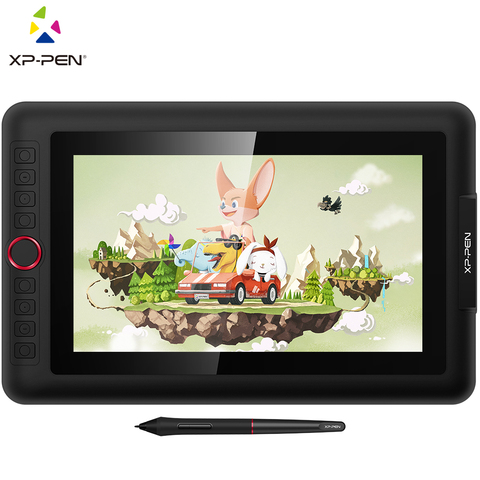 XP-Pen Artist 12Pro tableta gráfica dibujo tableta Monitor gráfico animación Digital 1920 X 1080HD IPS teclas de acceso directo ► Foto 1/6