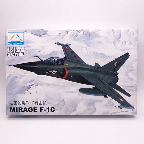 1: 144 Francia Mirage F-1C Fighter avión militar moderno montado modelo ► Foto 1/3