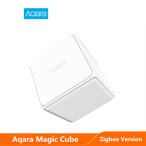 Aqara-controlador de cubo mágico Zigbee, versión Original controlada por seis acciones para Xiaomi mijia Smart Home app mi home ► Foto 1/6