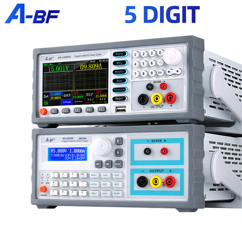 Nuevo tipo de fuente de alimentación DC lineal programable digital de alta precisión para pantalla de color digital 30V10 ► Foto 1/6