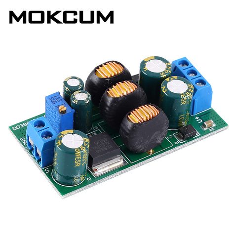 DC-DC paso módulo de fuente de alimentación ajustable 20W buck-boost convertidor de voltaje positivo y negativo de salida Dual 5V-24V a +/- ► Foto 1/6