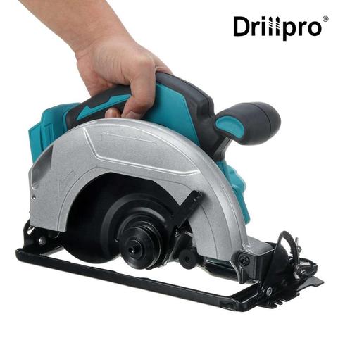 Drillpro-mango de sierra Circular eléctrica, herramientas eléctricas de paso de polvo, máquina de corte multifunción de 5000RPM para batería Makita de 18V ► Foto 1/6