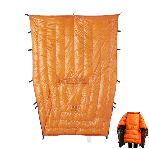 ASTAGEAR 20D edredones para dormir hamaca Underquilt 95% pato blanco Down momia saco de dormir frazada Mat ► Foto 1/6