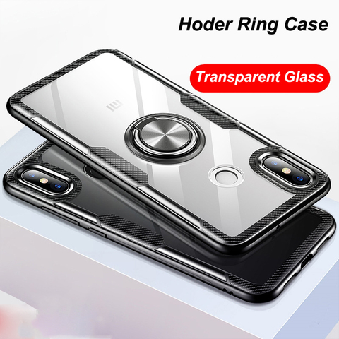 Funda de cristal transparente a prueba de golpes para Xiaomi Mi 9T 9 SE 8 Pro Lite Redmi Note 8 Pro 7 K20 ► Foto 1/6