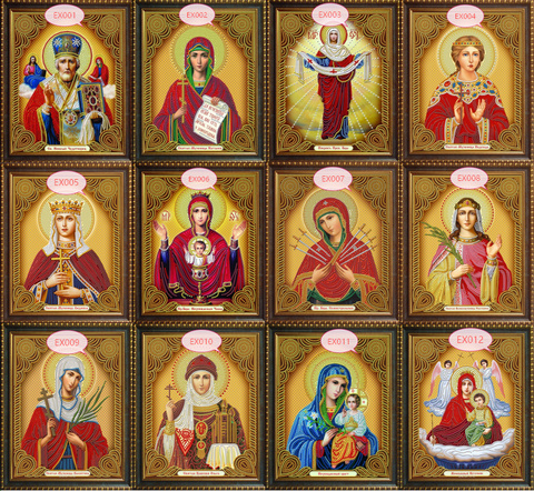 Ícono religioso de líder de mosaico de verdad los hombres religiosos bordado de diamantes de imitación de 30*40CM 5D DIY diamante pintura ► Foto 1/6