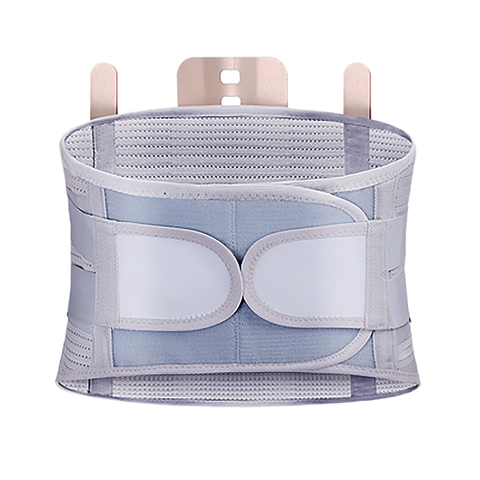Cinturón de Soporte Lumbar de cintura y espalda, soporte para columna Lumbar, cinturón ajustable de soporte para la espalda, cinturón Lumbar para aliviar el dolor y la tensión ► Foto 1/6