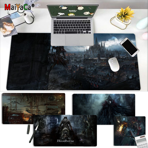 MaiYaCa nuevo bloodborne jugador jugar alfombrillas, esterilla para ratón envío gratis ratón Pad de escritorio Mat ► Foto 1/6