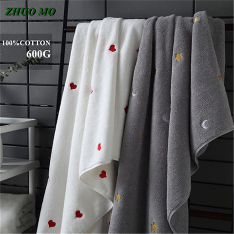 ZHUO MO-toallas de baño hechas de algodón para adultos, toalla de playa, sábanas grandes, regalo para el hogar, 70x140cm ► Foto 1/6