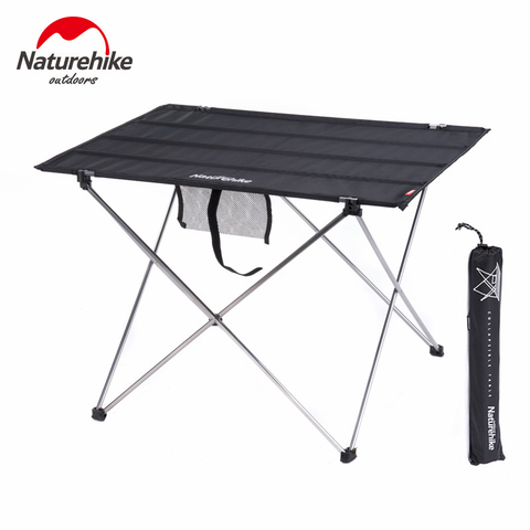 Naturehike-Mesa de pícnic portátil para exteriores, mesa de acampada ligera, plegable y compacta, mesa de playa enrolladas ► Foto 1/6