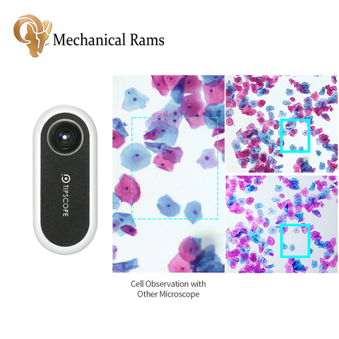 TIPSCOPE-microscopio profesional HD 20x-400x, lente de cámara para teléfono móvil, para iPhone, Xiaomi, Samsung, huawei ► Foto 1/6