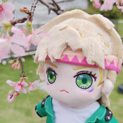 Anime JoJo es extraño aventura César Cosplay de peluche de cambio juguete muñecas 20cm peluche ropa de esqueletos de regalo ► Foto 1/6