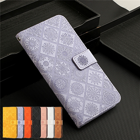 Cuero cartera Flip caso de Huawei P40 Pro P30 Lite P Smart 2022 Y7A Y7P Y6P Y5P 2022 Y6S Y9S Y7 2022 Y5 2022 Nova 5T 7i cubierta ► Foto 1/6