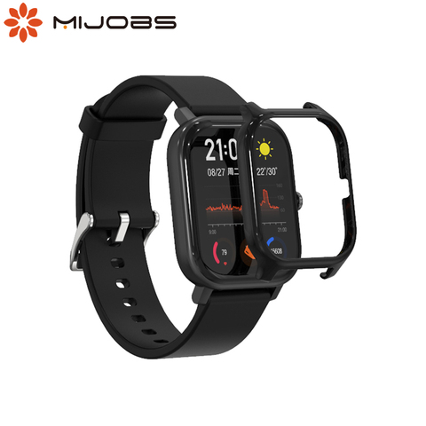 Funda protectora para Amazfit GTS, Protector de pantalla, parachoques, cubierta completa, protección de TPU, accesorios para Huami Amazfit BIP/1S ► Foto 1/6