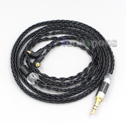 LN006591-Cable para auriculares, 3,5mm, 2,5mm, XLR, 4,4mm, 8 núcleos, chapado en plata, OCC, para etimotic ER4SR ER4XR ER3XR ER3SE ER2XR ER2SE ► Foto 1/6