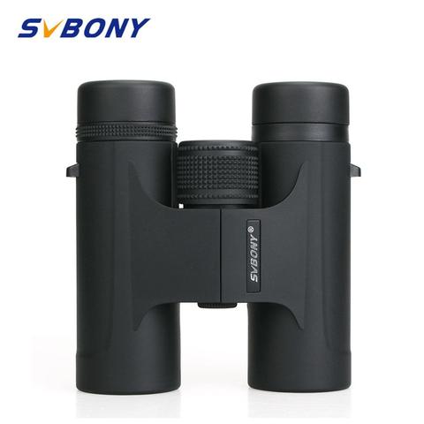 Svbony Binoculares 8x32/10X42 Compact Multicapa Roof Prism Bk7 Prismáticos para Adventure Hunting Observar Las Aves o Vida Silvestre para acampar, caminar, cazar, disparar, turismo, ver el juego deportivo  y conciertos ► Foto 1/6