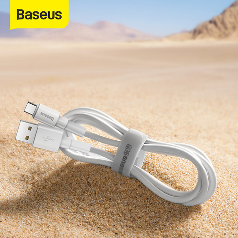 Baseus-Cable USB tipo C para Samsung, Huawei y Xiaomi, Cable de carga rápida, para iPhone 11 Pro Max ► Foto 1/6