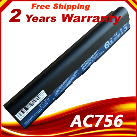 Batería de 4 celdas AL12B32 AL12X32 AL12A31 AL12B31 para Acer Aspire One 14,8 V5-171 756, para TravelMate B113 B113M B113-M C7 C710, 725 v ► Foto 1/6