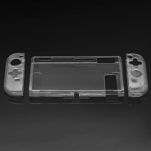 Funda protectora con carcasa suave de TPU de marco para Nintendo Switch, transparente, antigolpes ► Foto 1/6