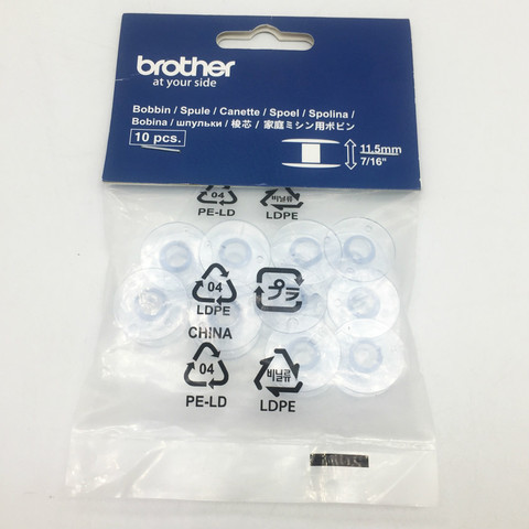 Hermano bobina 11,5mm carrete para máquina de coser S10pcs SFB XA5539-151 hermano Máquina DE COSER doméstica carrete para máquina de coser sa156 ► Foto 1/2