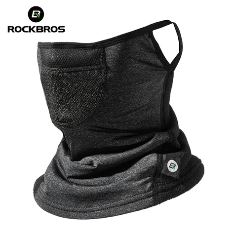 ROCKBROS-mascarilla de invierno de forro polar para mantener el calor, Cara de ciclista, tocado de orejas colgante, a prueba de viento, para hombre y mujer, equipo de esquí 2022 ► Foto 1/6