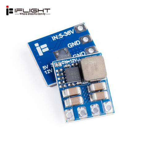 IFlight Micro-helicóptero Multirotor FPV, piezas de bricolaje para Drones de carreras, 14x11x1mm, 2-8S BEC 5V/2A 12V/3A ► Foto 1/4