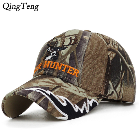 Gorra de camuflaje para hombre, gorro de camuflaje, gorra de béisbol, caza, novedad de 2022 ► Foto 1/6